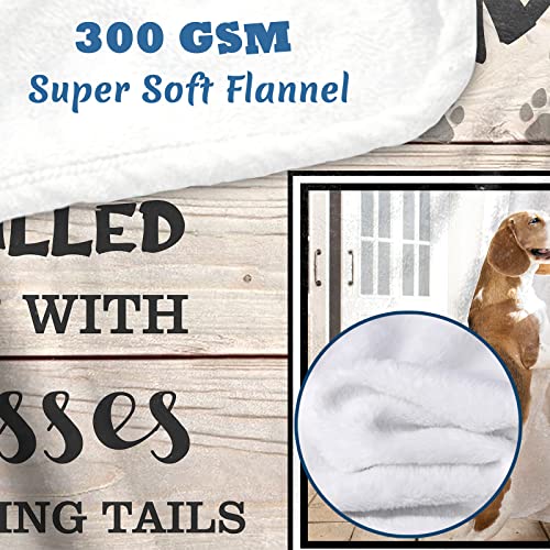 Personalized Photo Dog Blanket for Pet Lovers