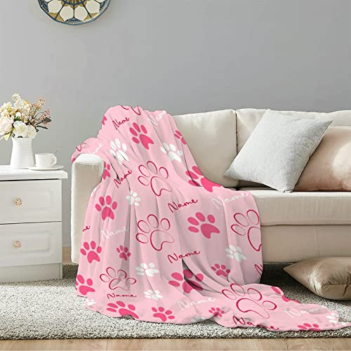Personalized Pet Name Blanket - Cute and Cozy!