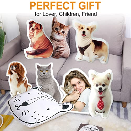 Personalized Double-Sided Pet Photo Pillow - Lovely Holiday Gift