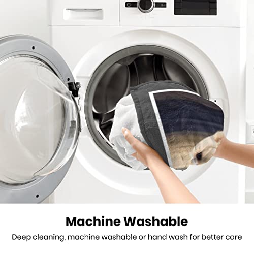 Custom Pet Memorial Blanket with Personalized Photo and Name