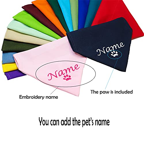 Personalized Dog Bandana for Medium to Large Dogs