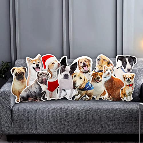 Personalized Pet Pillow Shaped Like Your Dog/Cat Picture