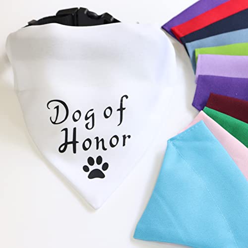 Anita's Personalized Dog Name Bandana for Medium-Large Breeds