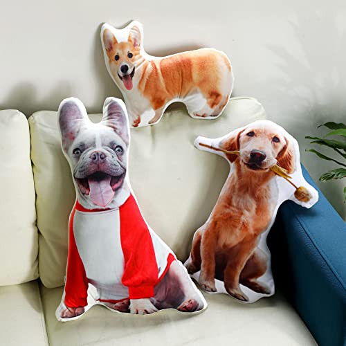 Personalized Pet Shaped Pillow with Your Funny Photos