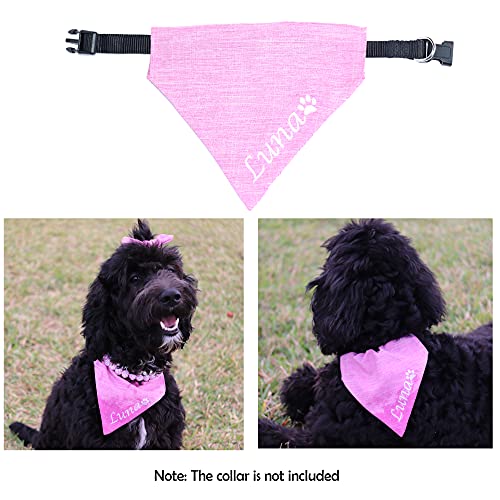 Personalized Dog Bandana for Medium to Large Dogs