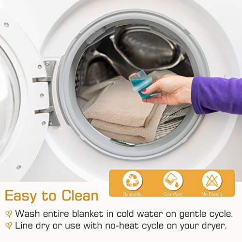 scenicamp Personalized Dog Blanket, Embroidered Name, 30 x 40 Inch