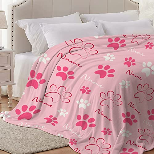 Personalized Pet Name Blanket - Cute and Cozy!