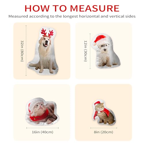 Unique Custom Pet Pillow - Double Sided 8 Inch