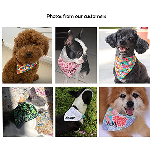 Personalized Dog Bandana for Medium to Large Dogs