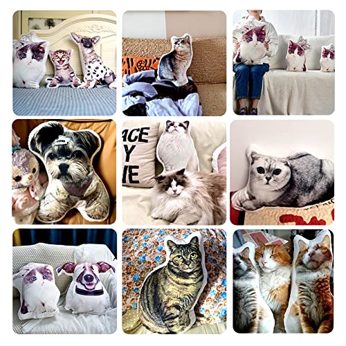 Personalized Custom Pet Pillow with Your Pet's Likeness