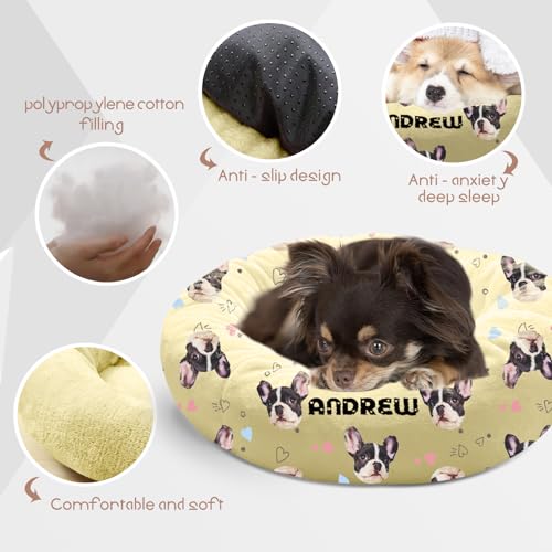 Personalized Custom Pet Bed for Dogs and Cats