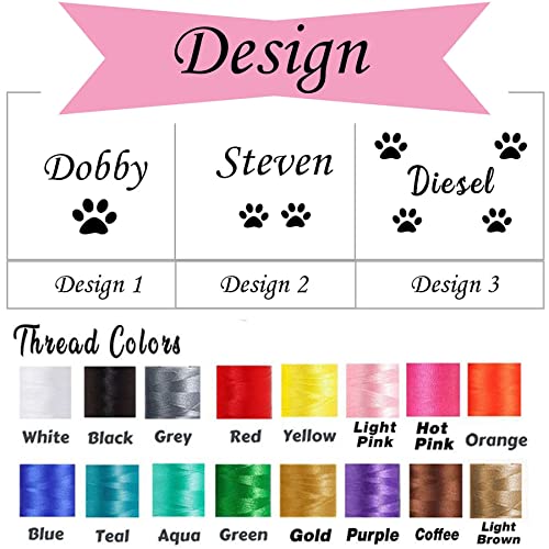 Customized Cozy Fleece Dog Blanket with Embroidered Name