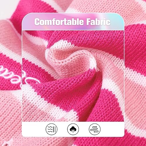 Striped Turtleneck Dog Sweater for Fall/Winter Warmth