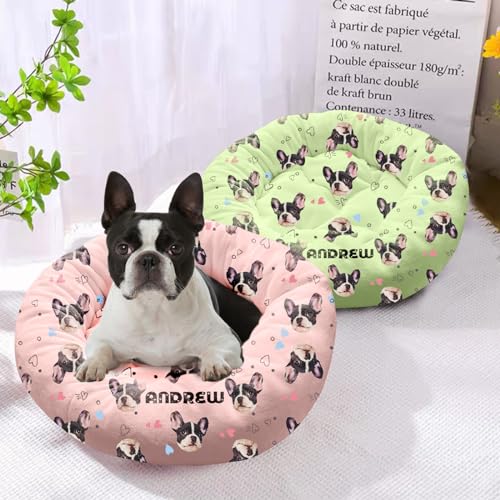 Personalized Custom Pet Bed for Dogs and Cats