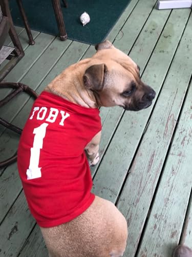 Personalized Dog Tank: Sports Tee