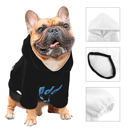 Personalized Photo Text Hoodie for Small Pets