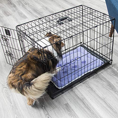 Personalized Dog Crate Mat - Small - Color Options