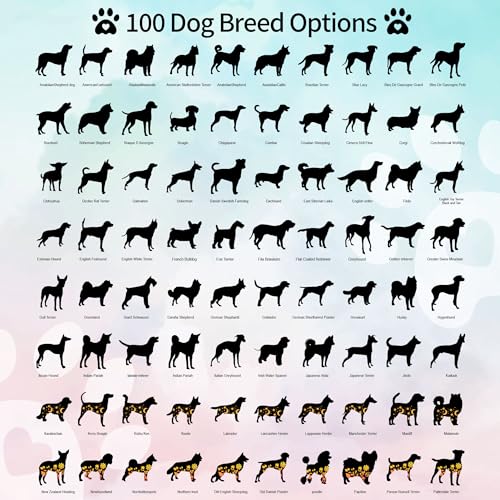 Custom Dog Memorial Suncatcher with Personalized Name & Breed