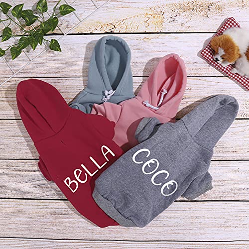 Personalized Dog Hoodie with Custom Text/Image