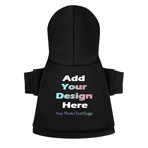 Custom Pet Hoodie with Personalized Name/Text/Photo Stylish Sweatshirt