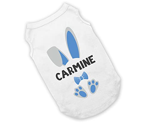 Easter Bunny Dog Shirt with Personalized Bunny Ears