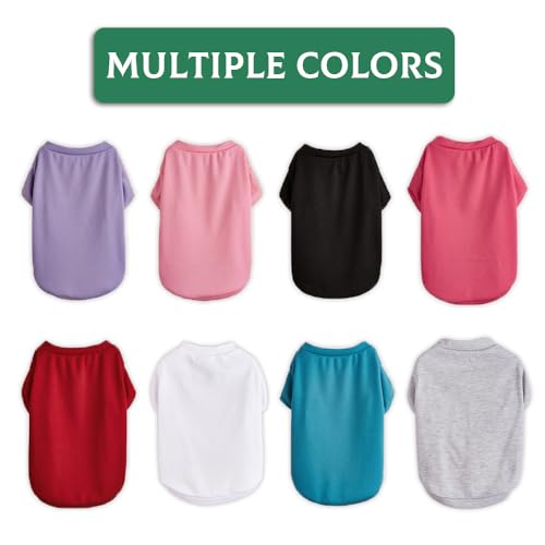 Personalized Dog Shirt Dress with Custom Print, Breathable