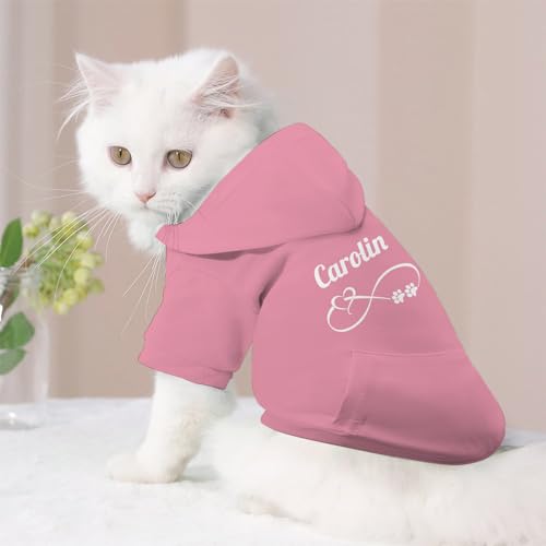 Personalized Custom Dog Hoodies with Name for Pets