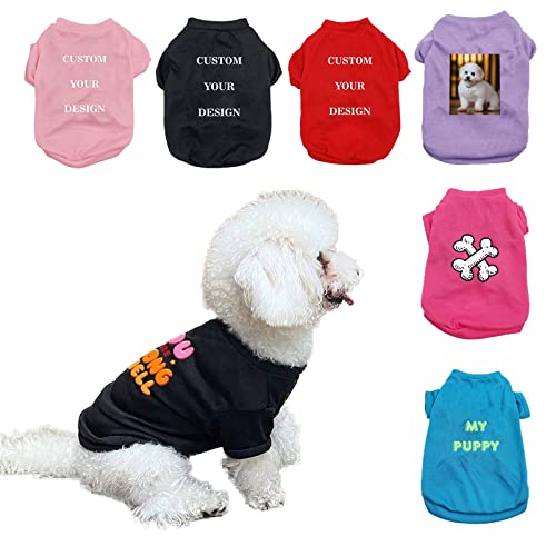 Personalized Custom Pet Shirt with Name/Text/Photo/Logo