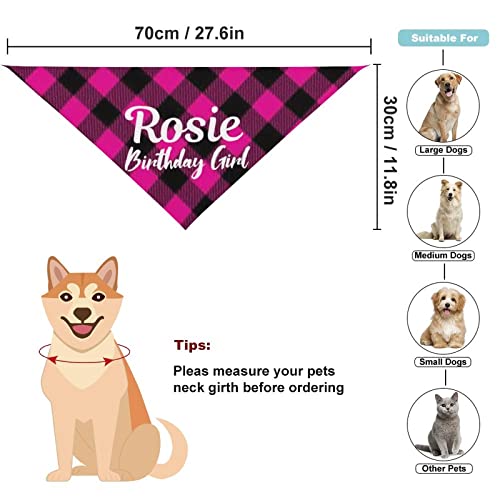 Custom Personalized Pet Bandanas for Dogs and Cats