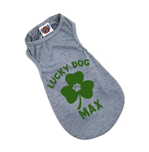 Personalized Lucky Dog St. Patrick's Day Shirt (3XL)