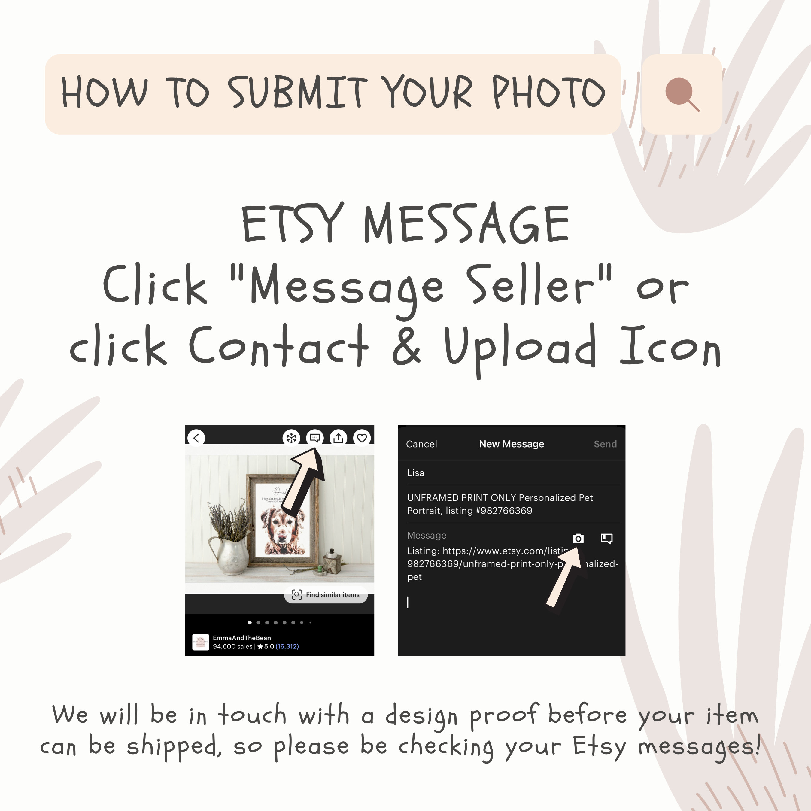 Dog Memorial Gift - Custom Pet Portrait Memorial Dog Frame | Pet Loss Gift Cat Loss Gift | Dog Mom Gift | Personalized Gift | Pet Loss Frame