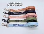 Personalized Embroidered Dog Collars - Military Camo Style