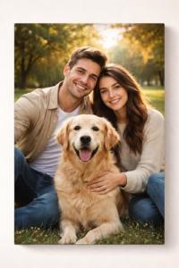 Custom Canvas Prints with Your Photo 8x10 Personalized Canvas Wall Art, Print Your Pictures Photos on Canvas Gifts for Home Decoration