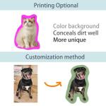 Personalized Custom Dog Pillow with Photo, Custom Shaped