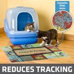 Custom Cat Litter Mat - Personalized for Kitty Chaos