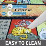 Custom Cat Litter Mat - Personalized for Kitty Chaos