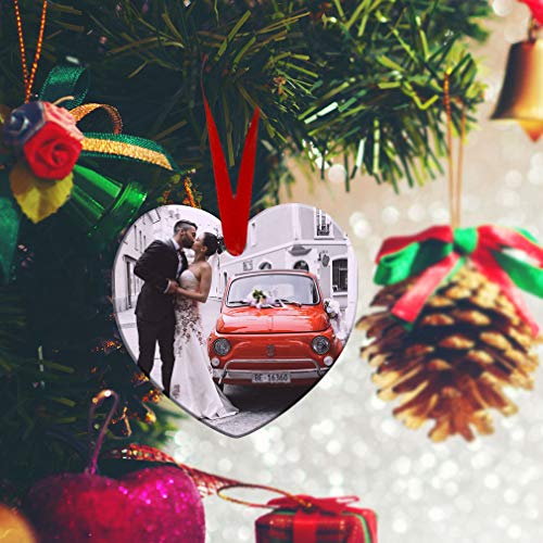 Custom Aluminum Paw Shape Christmas Ornament with Personalization