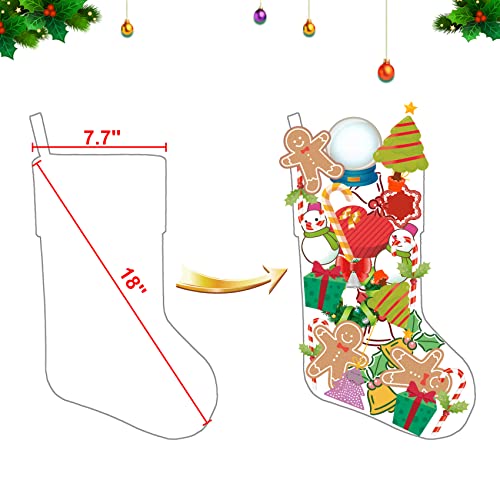 Christmas Personalized Dog Stocking with Embroidered Name