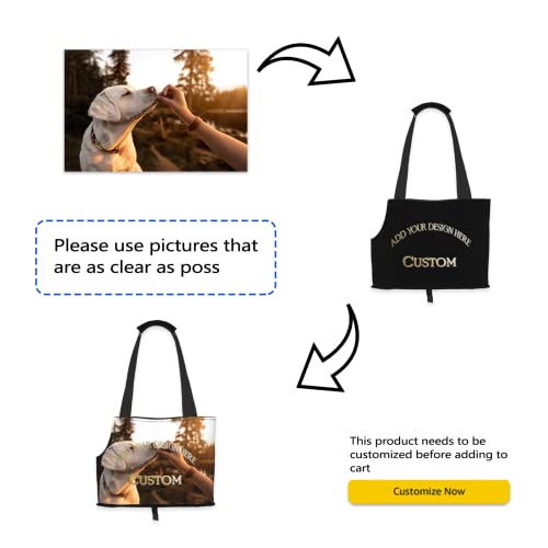 Customized Soft-Sided Pet Carrier Purse for Travel Activities