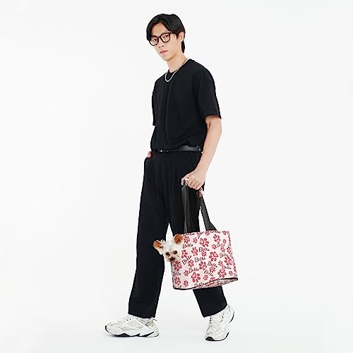 Custom Pet Carrier Purse with Personalized Name Text