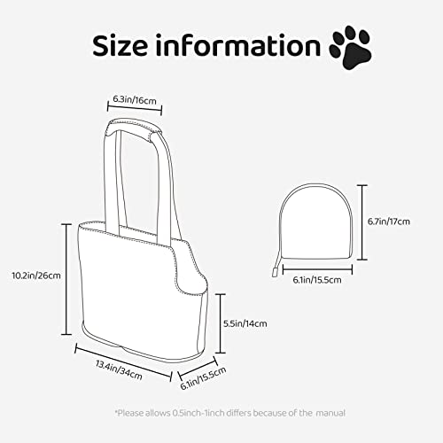 Customized Soft-Sided Pet Carrier Purse for Travel Activities
