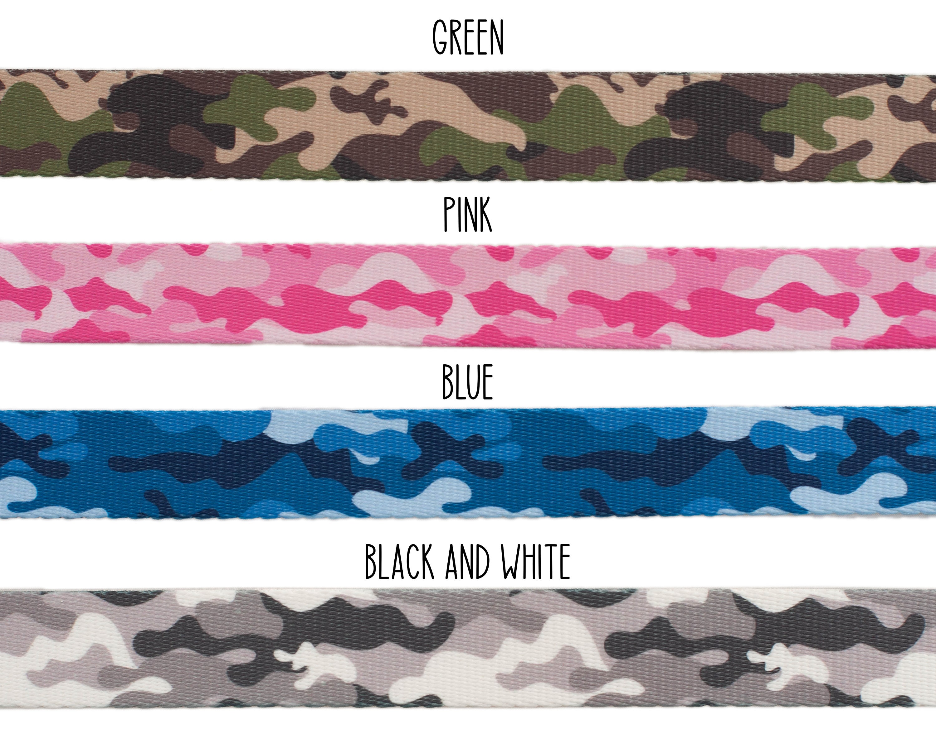 Custom Camo Collar for Boy and Girl Dogs