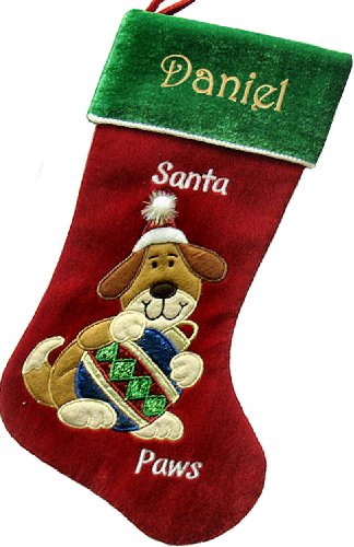 Custom Dog Christmas Stocking