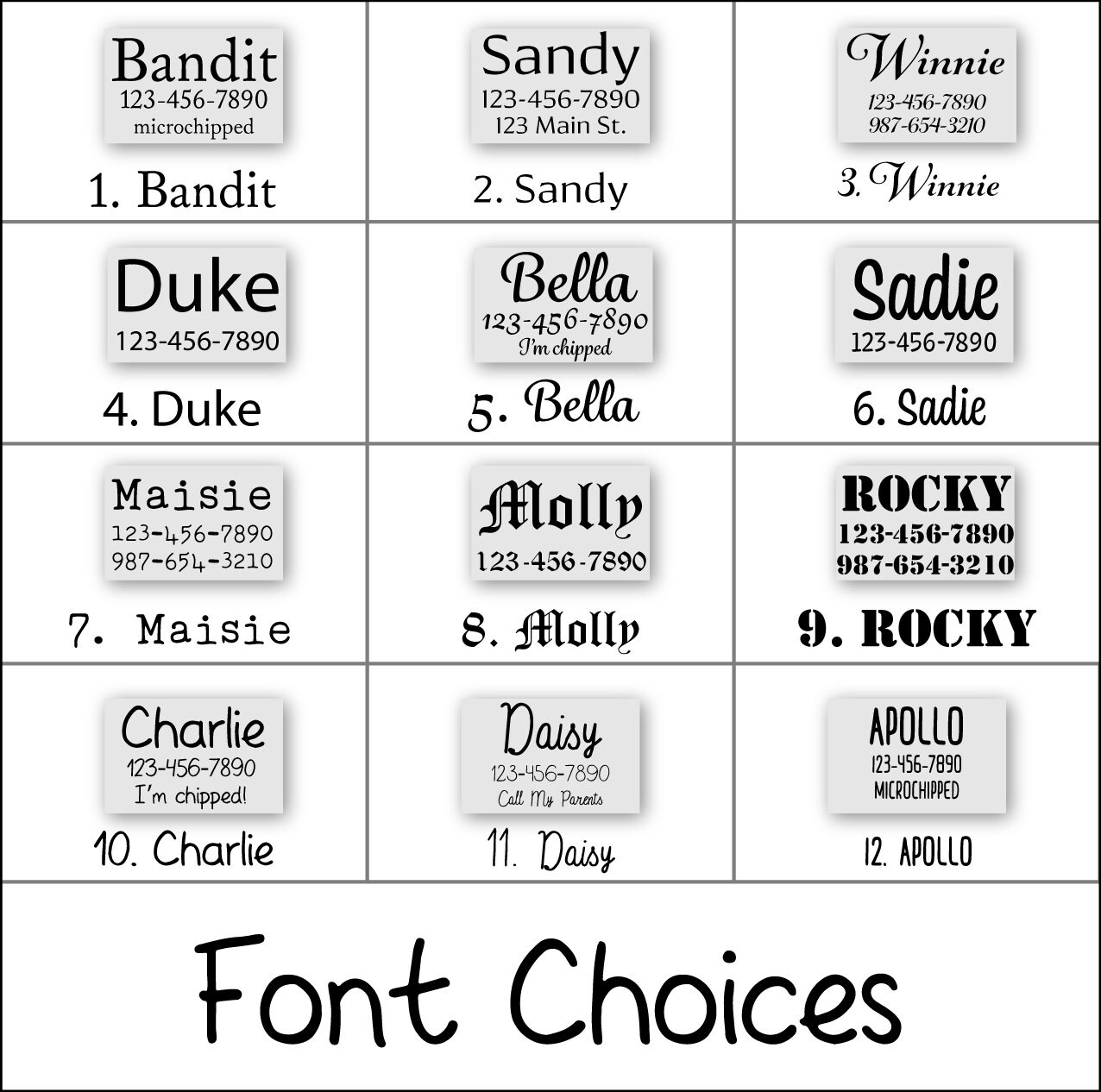 Custom Camo Collar for Boy and Girl Dogs