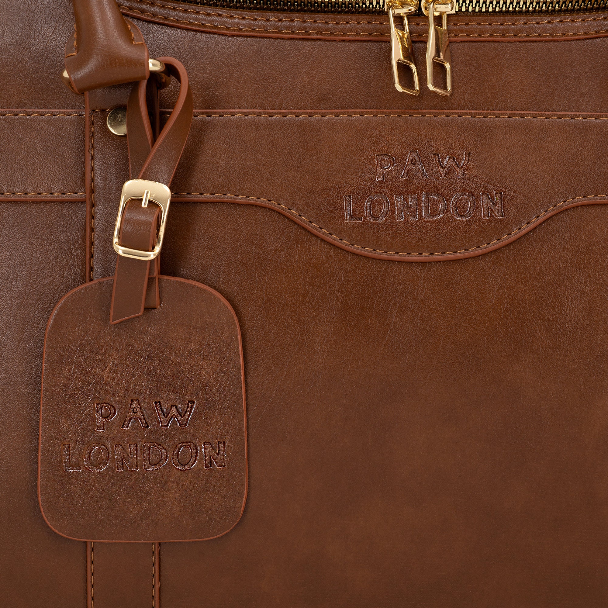 Personalized Luxury Dog Carrier - Small - Brown