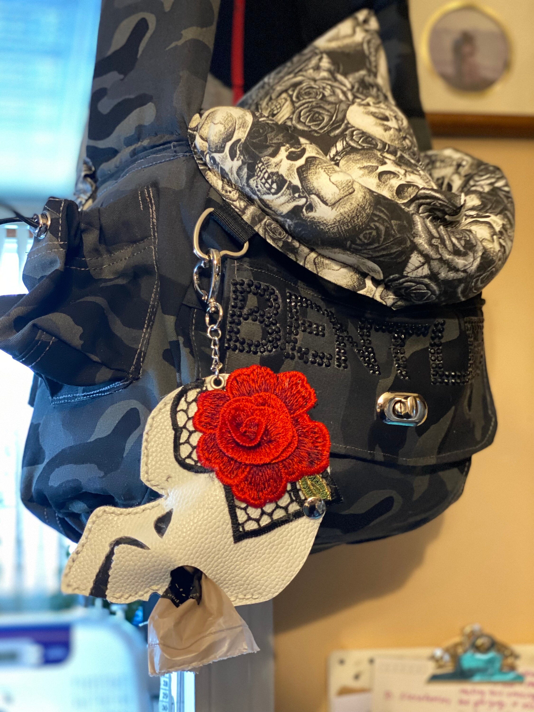 Black Camo vs Black Skull Custom Pet Products