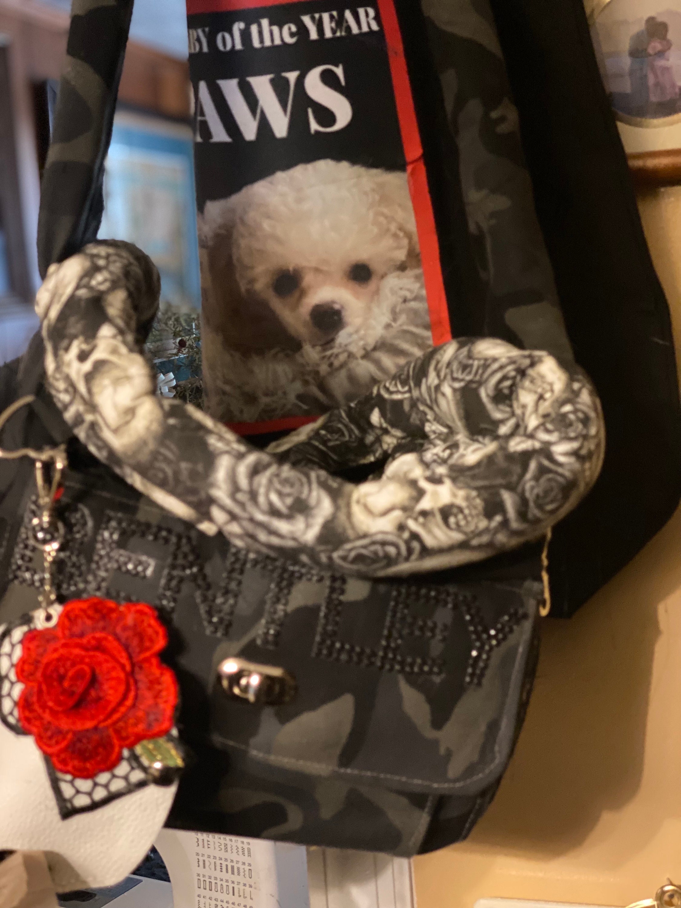 Black Camo vs Black Skull Custom Pet Products