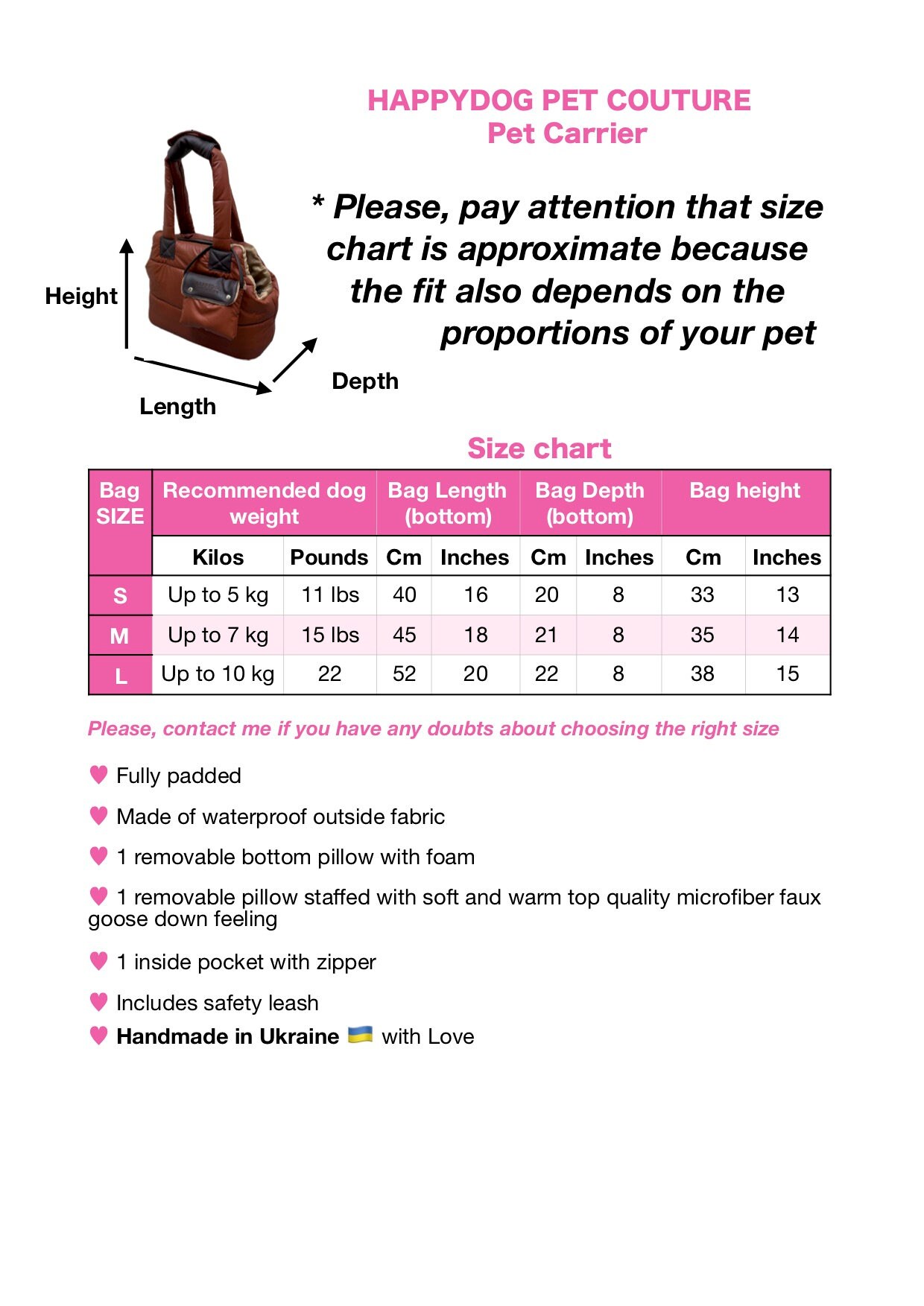 Blackberry Lacquer Designer Dog Carrier for Winter