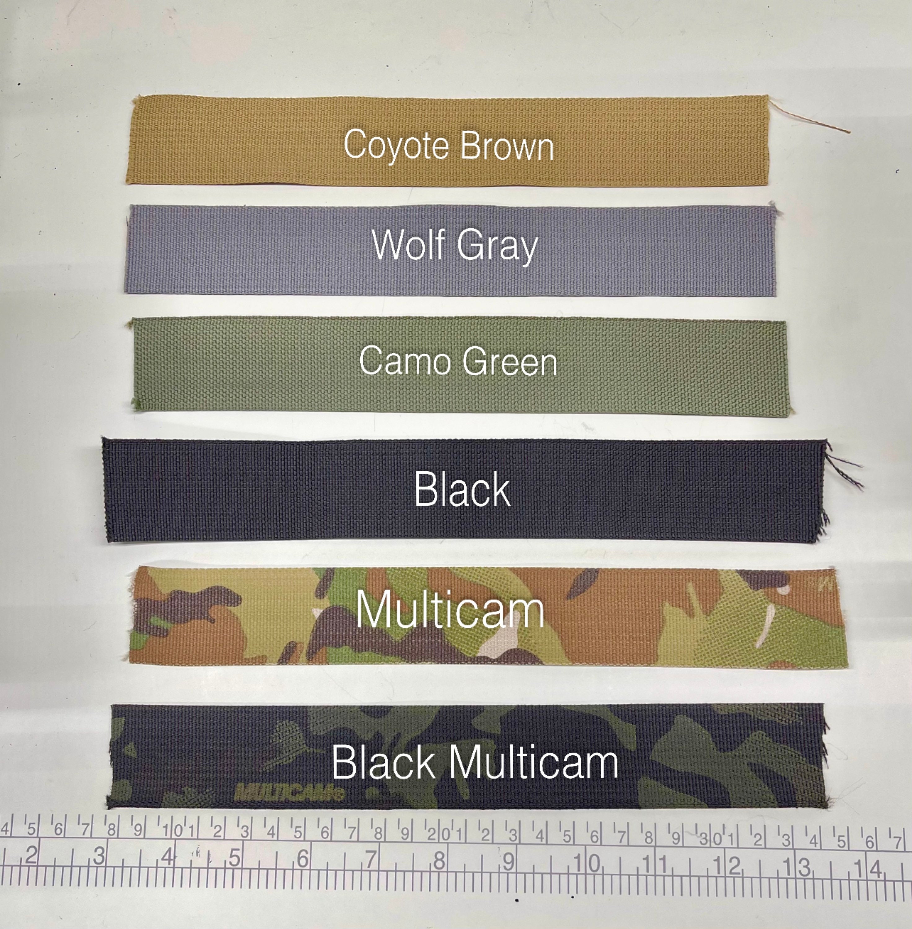 Custom Embroidered Tactical Dog Collar with Metal Buckle