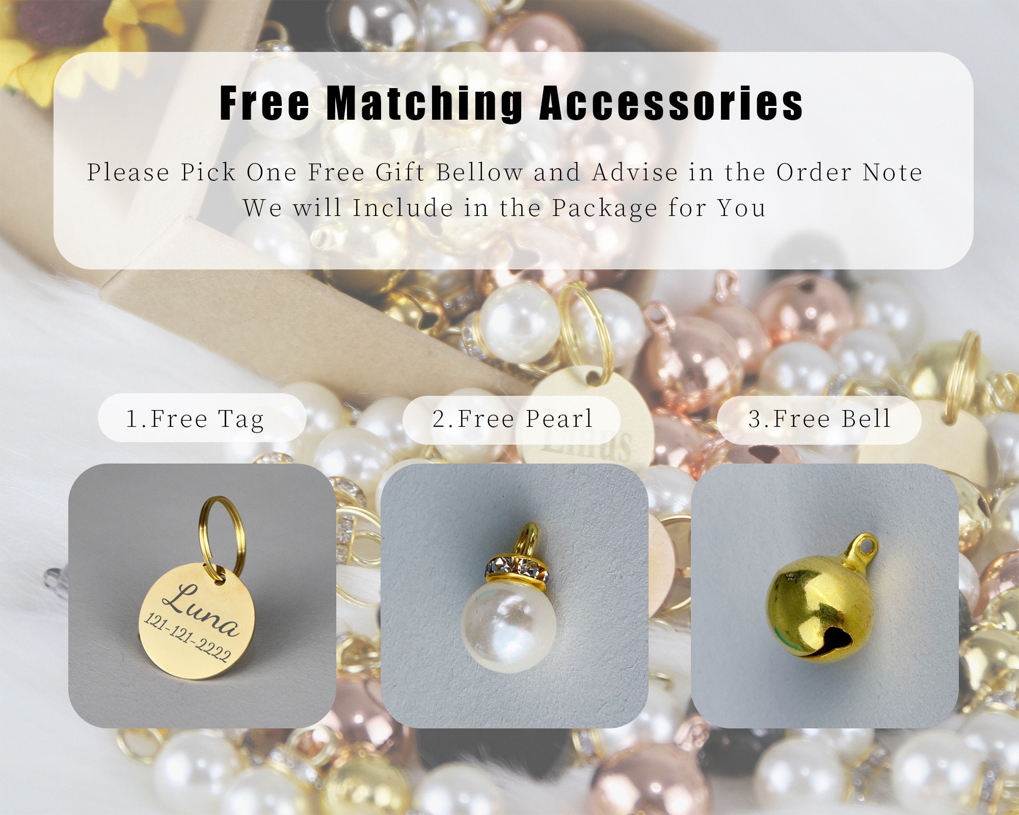 Personalized Velvet Dog Collar Leash Set with Bow